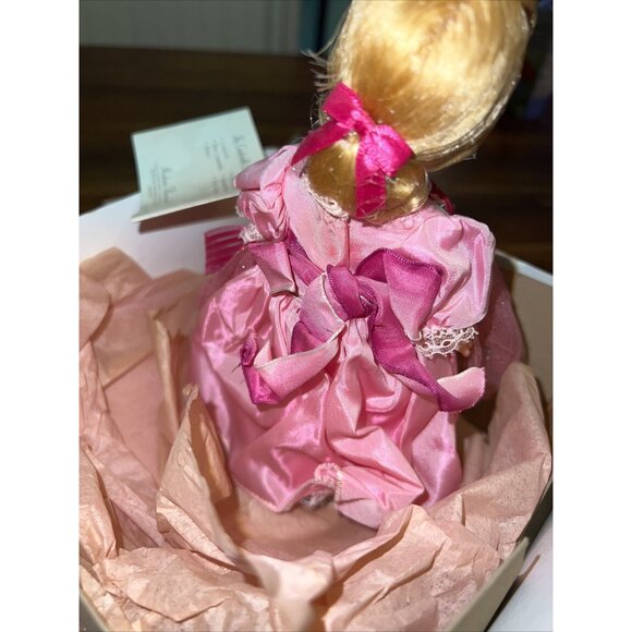 Madame Alexander Doll Cinderella 13400 Pink Gown Flowers 8" w/ Box, Tag Stand - Picture 5 of 6